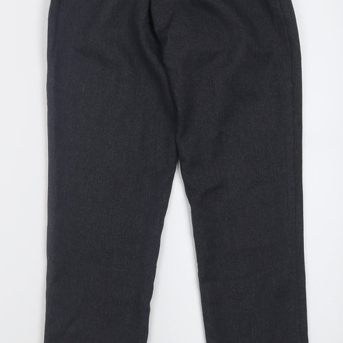 whites Boys Grey  Polyester Capri Trousers Size 6 Years  Regular Hook & Eye - School Wear