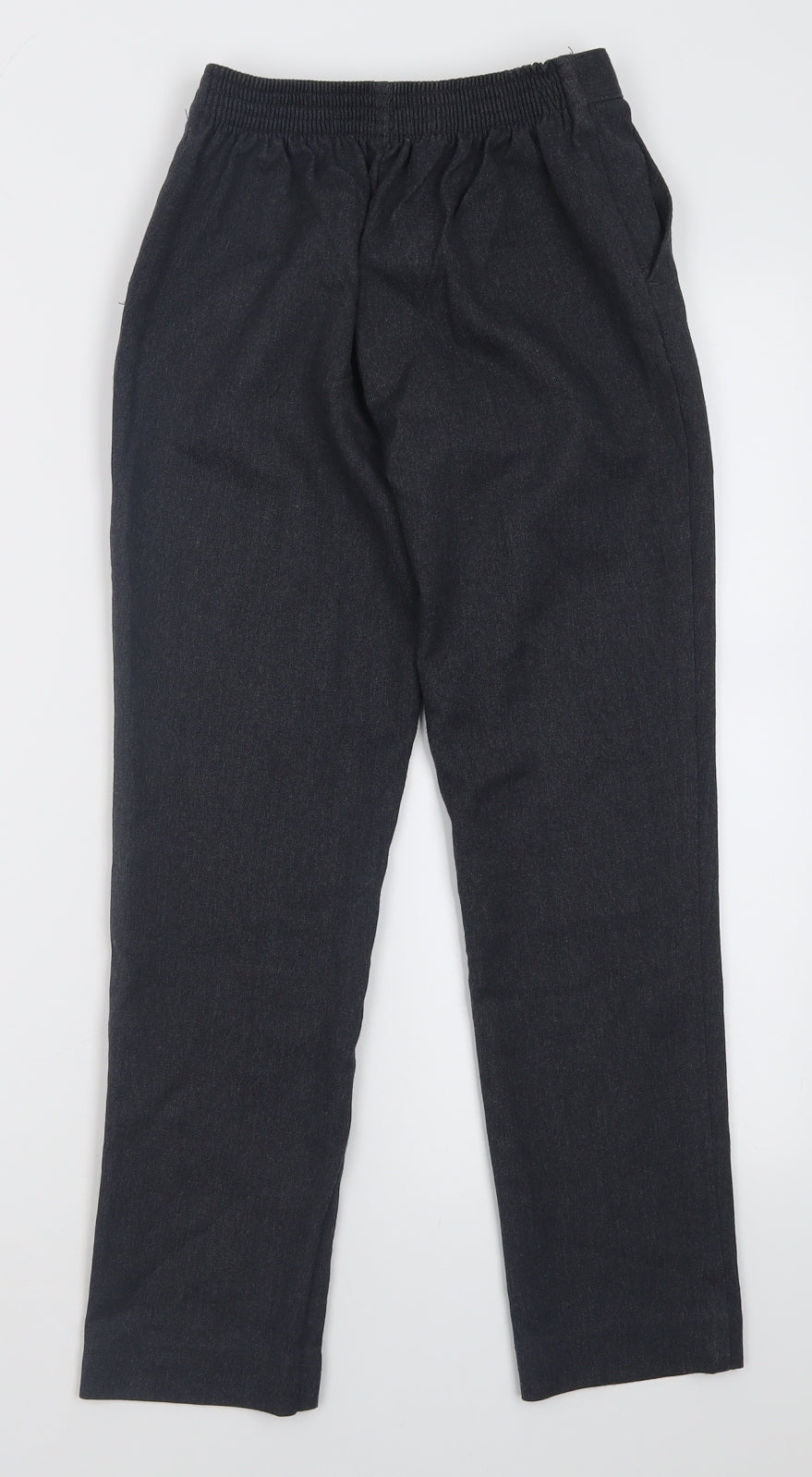 whites Boys Grey  Polyester Capri Trousers Size 6 Years  Regular Hook & Eye - School Wear