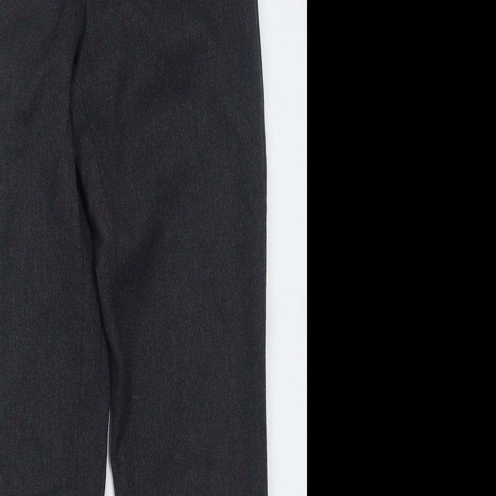 whites Boys Grey  Polyester Capri Trousers Size 6 Years  Regular Hook & Eye - School Wear