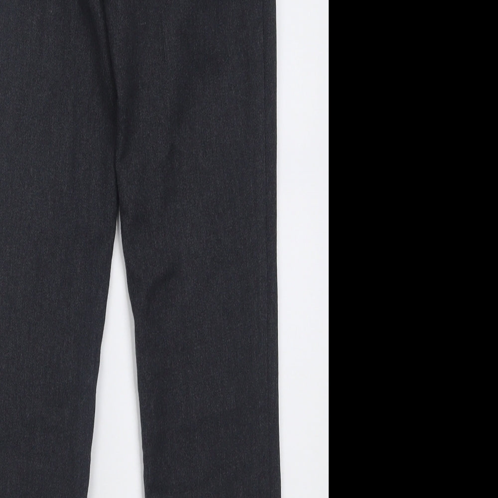 whites Boys Grey  Polyester Capri Trousers Size 6 Years  Regular Hook & Eye - School Wear