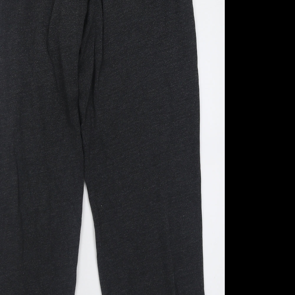 Lonsdale Mens Grey  Polyester Jogger Trousers Size M L30 in Regular Tie