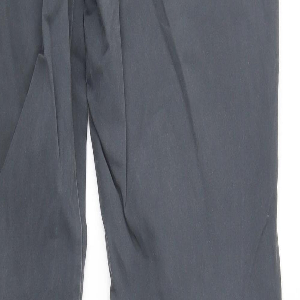 Jack & Jones  Mens Grey  Cotton Chino Trousers Size 34 L34 in Slim