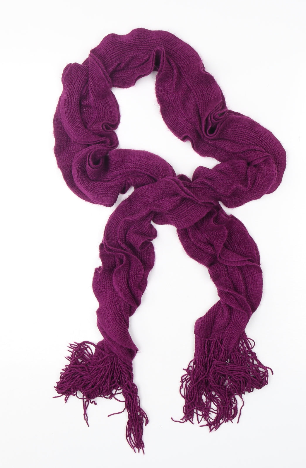 Dunnes Stores Womens Purple  Acrylic  Scarf