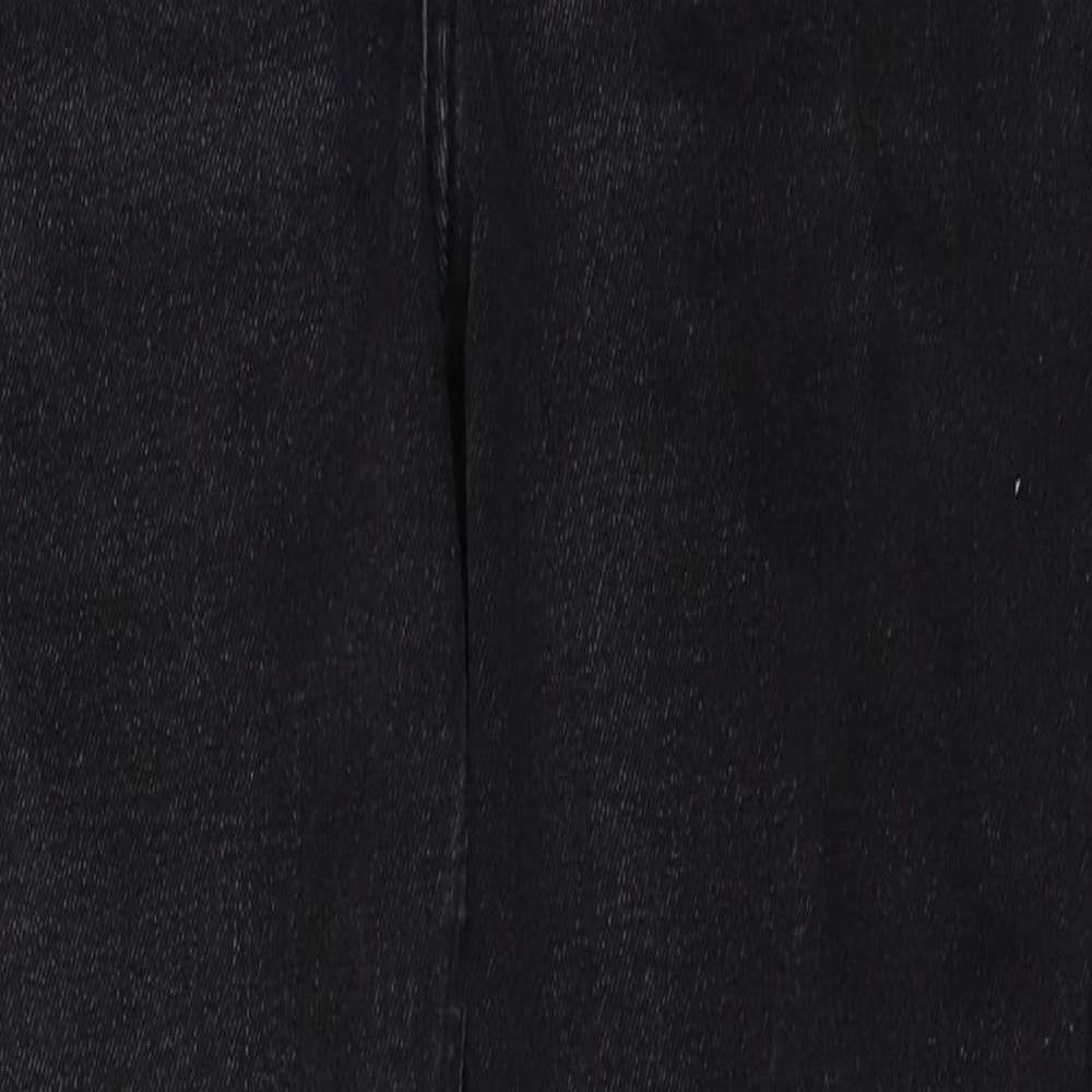 New Look Girls Black  Cotton Skinny Jeans Size 13 Years  Regular  - ripped jeans