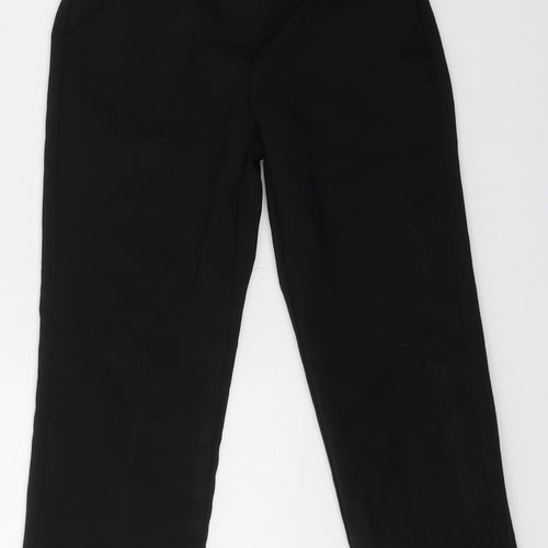 George Boys Black  Polyester Capri Trousers Size 4-5 Years  Regular  - school trousers