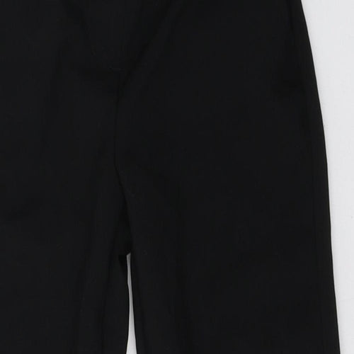 George Boys Black  Polyester Capri Trousers Size 4-5 Years  Regular  - school trousers