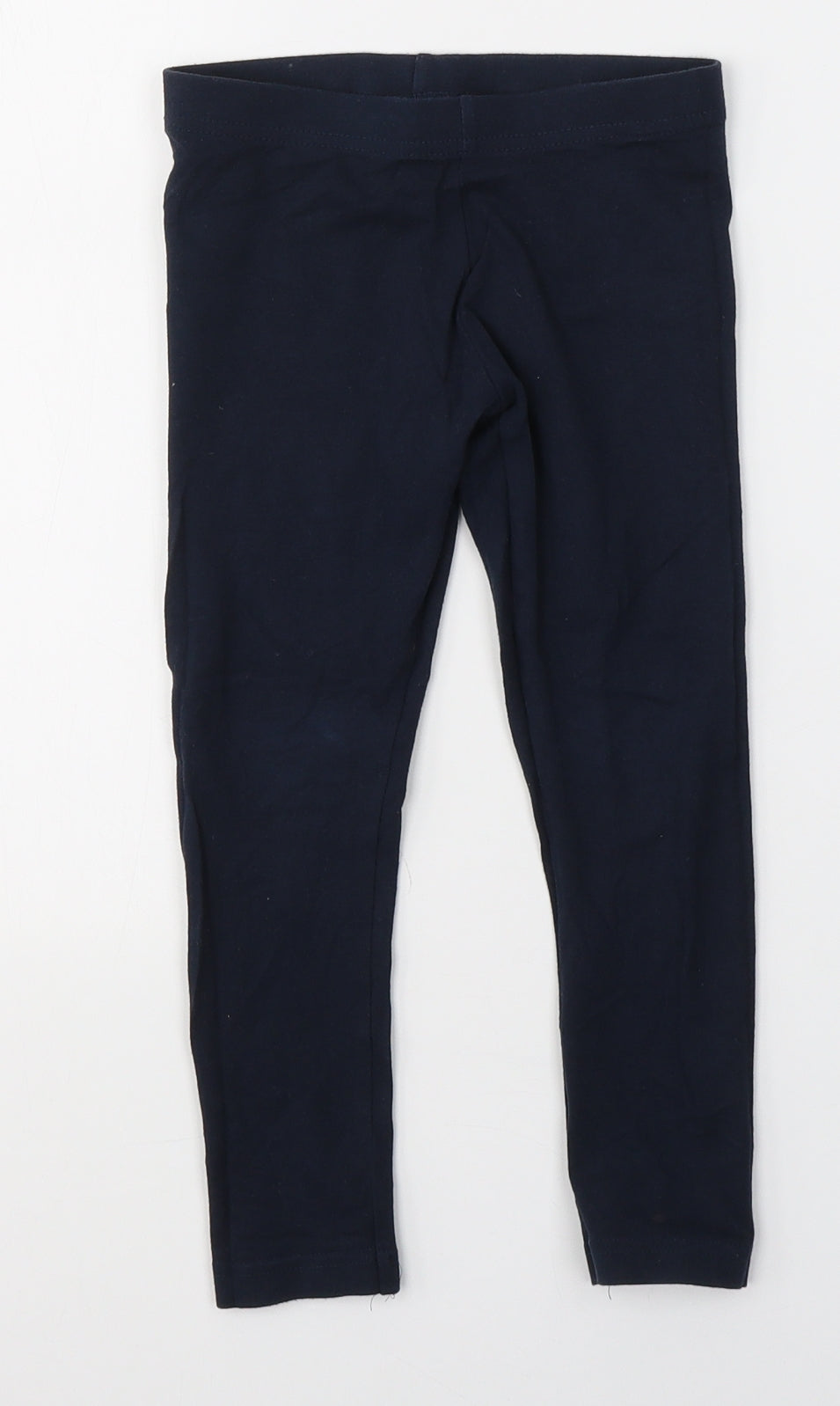 NEXT Girls Blue  Cotton Jogger Trousers Size 5 Years  Regular  - Leggings