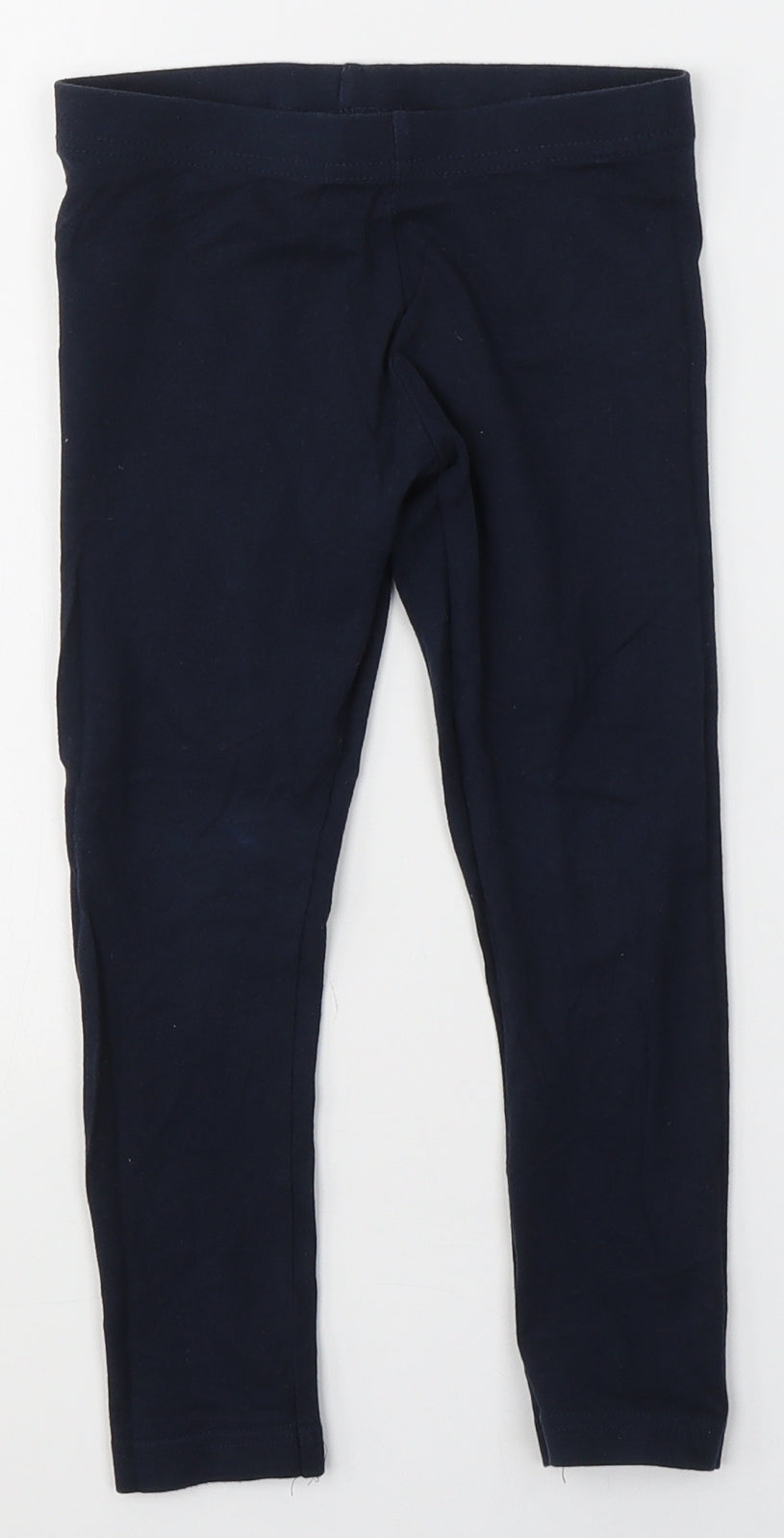 NEXT Girls Blue  Cotton Jogger Trousers Size 5 Years  Regular  - Leggings