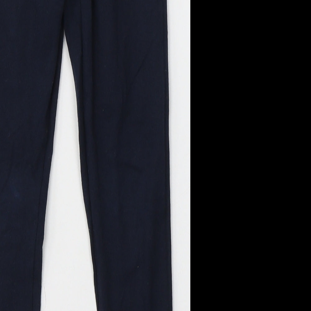 NEXT Girls Blue  Cotton Jogger Trousers Size 5 Years  Regular  - Leggings