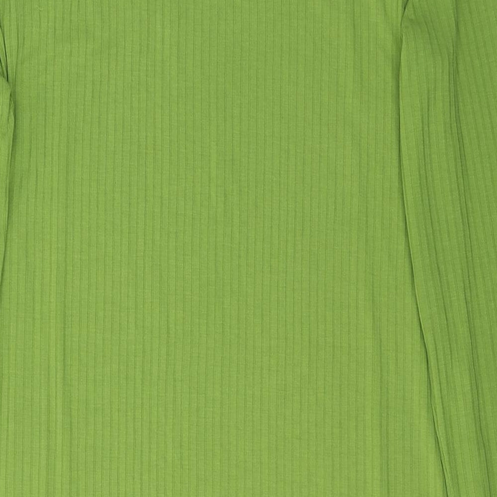 Primark Womens Green  Polyester Jumper Dress  Size 20  V-Neck