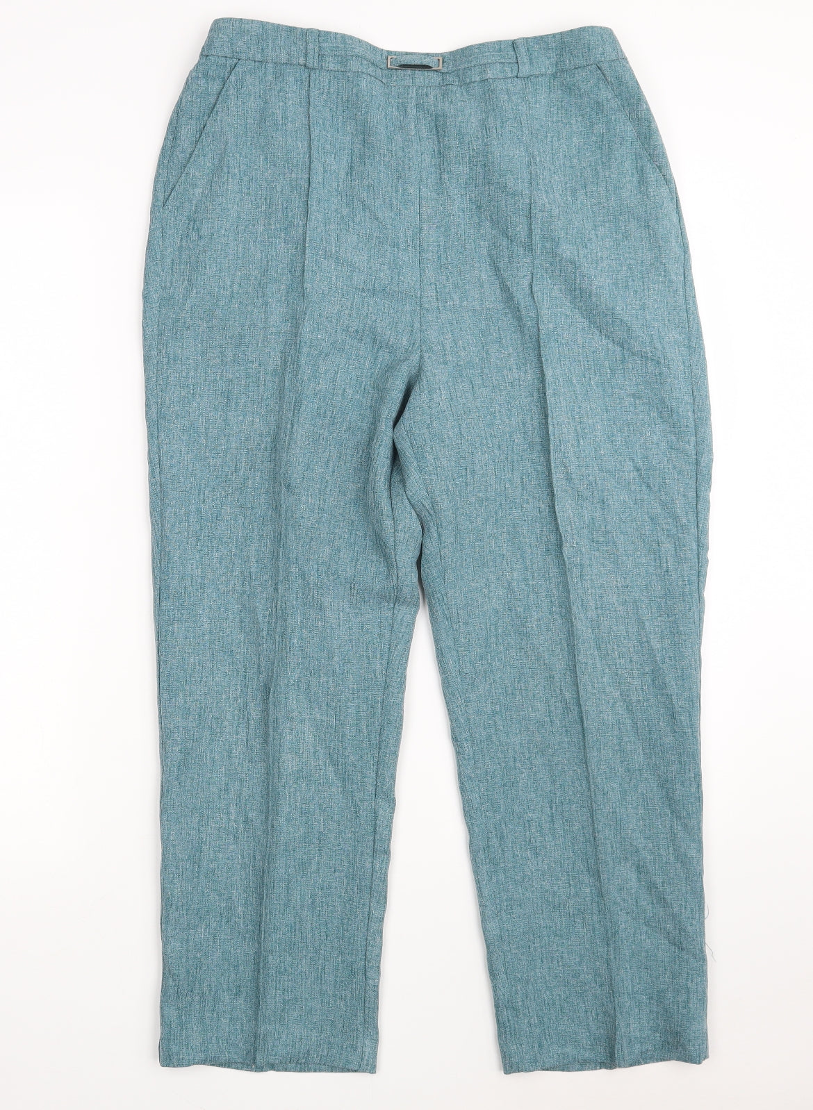 Honor Millburn Womens Green  Polyester Dress Pants Trousers Size 12 L24 in Regular