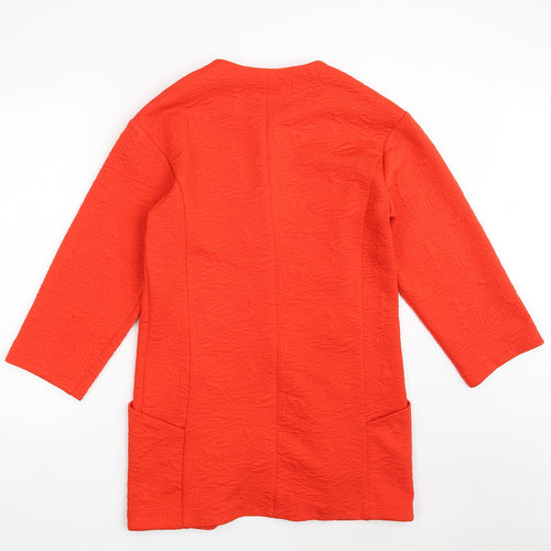 Atmosphere Womens Red   Overcoat Coat Size 10