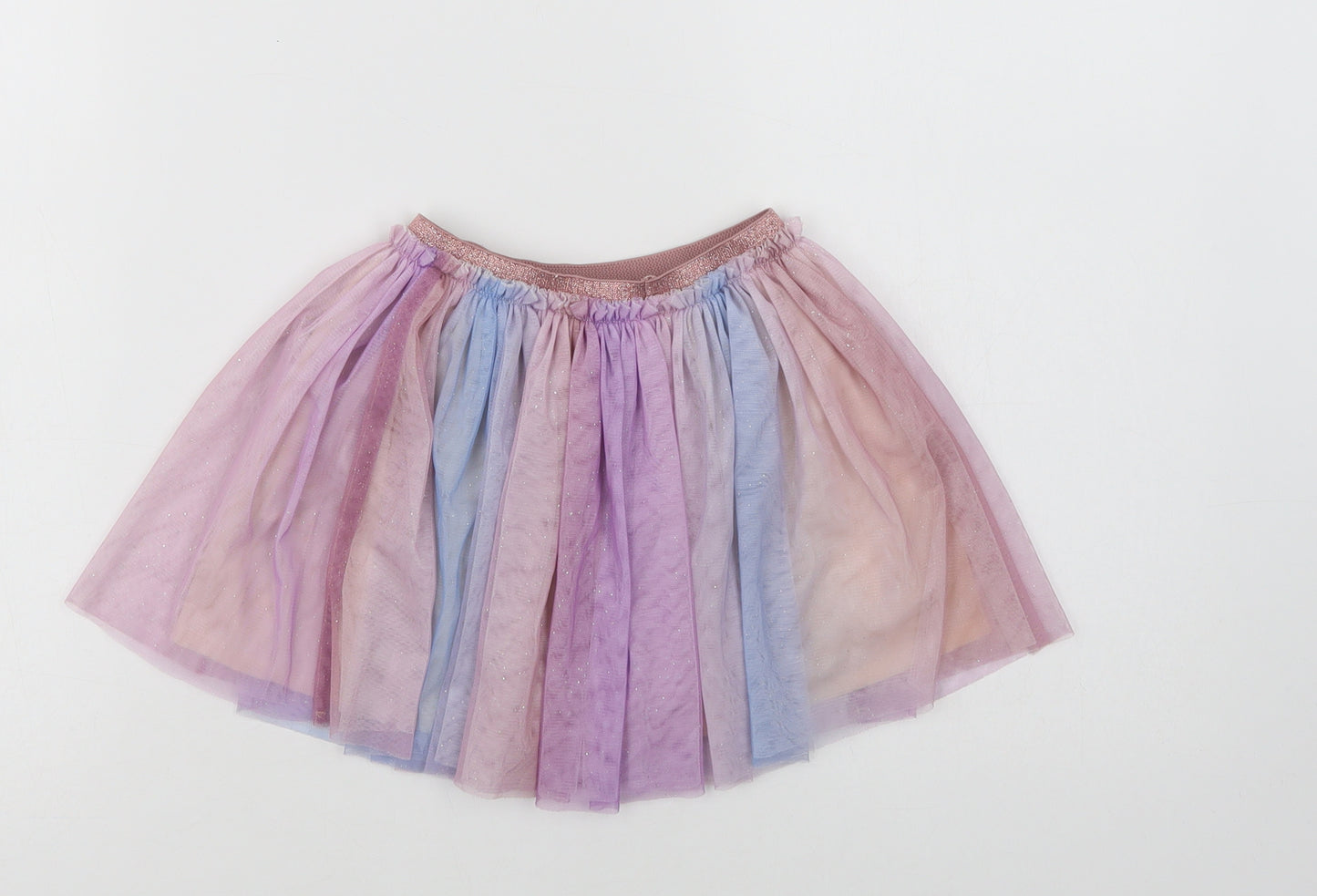 NEXT Baby Multicoloured Striped Polyester Skater Skirt Size 18-24 Months
