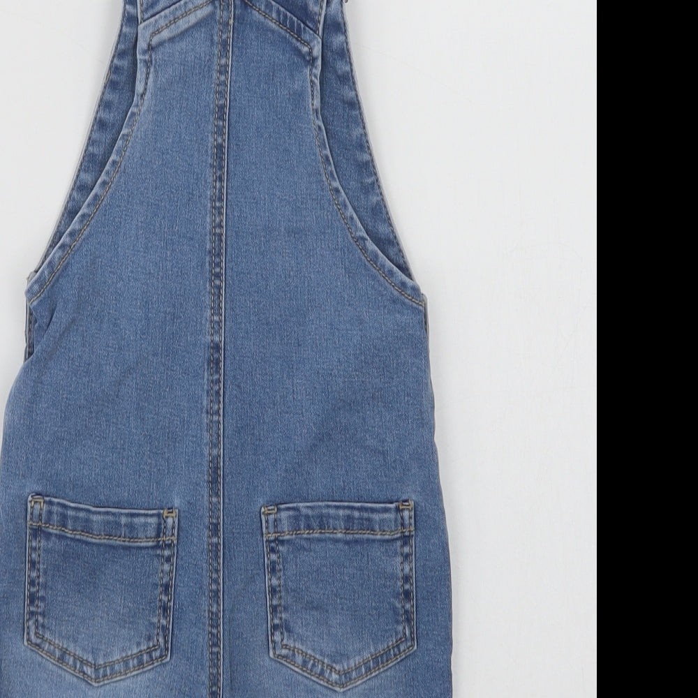 F&F Baby Blue  Cotton Jumpsuit Outfit/Set Size 12-18 Months  Button