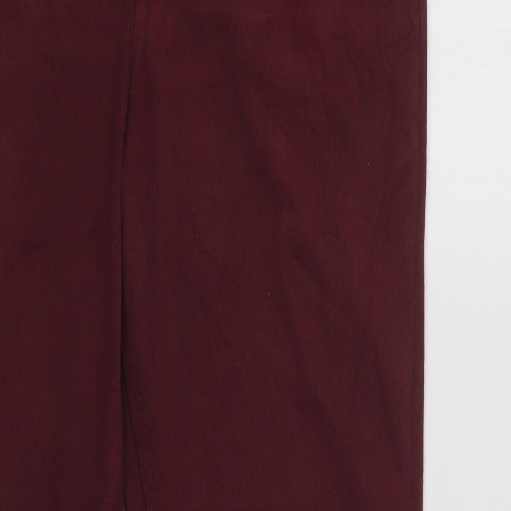 F&F Womens Purple  Cotton Jegging Jeans Size 12 L28 in Regular