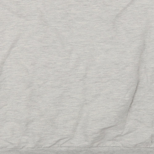 Primarkl Mens Grey  Cotton Pullover Sweatshirt Size L   - Mickey Christmas