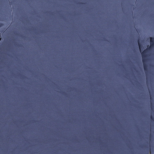 George Girls Blue  Cotton Pullover Sweatshirt Size 9-10 Years  Pullover