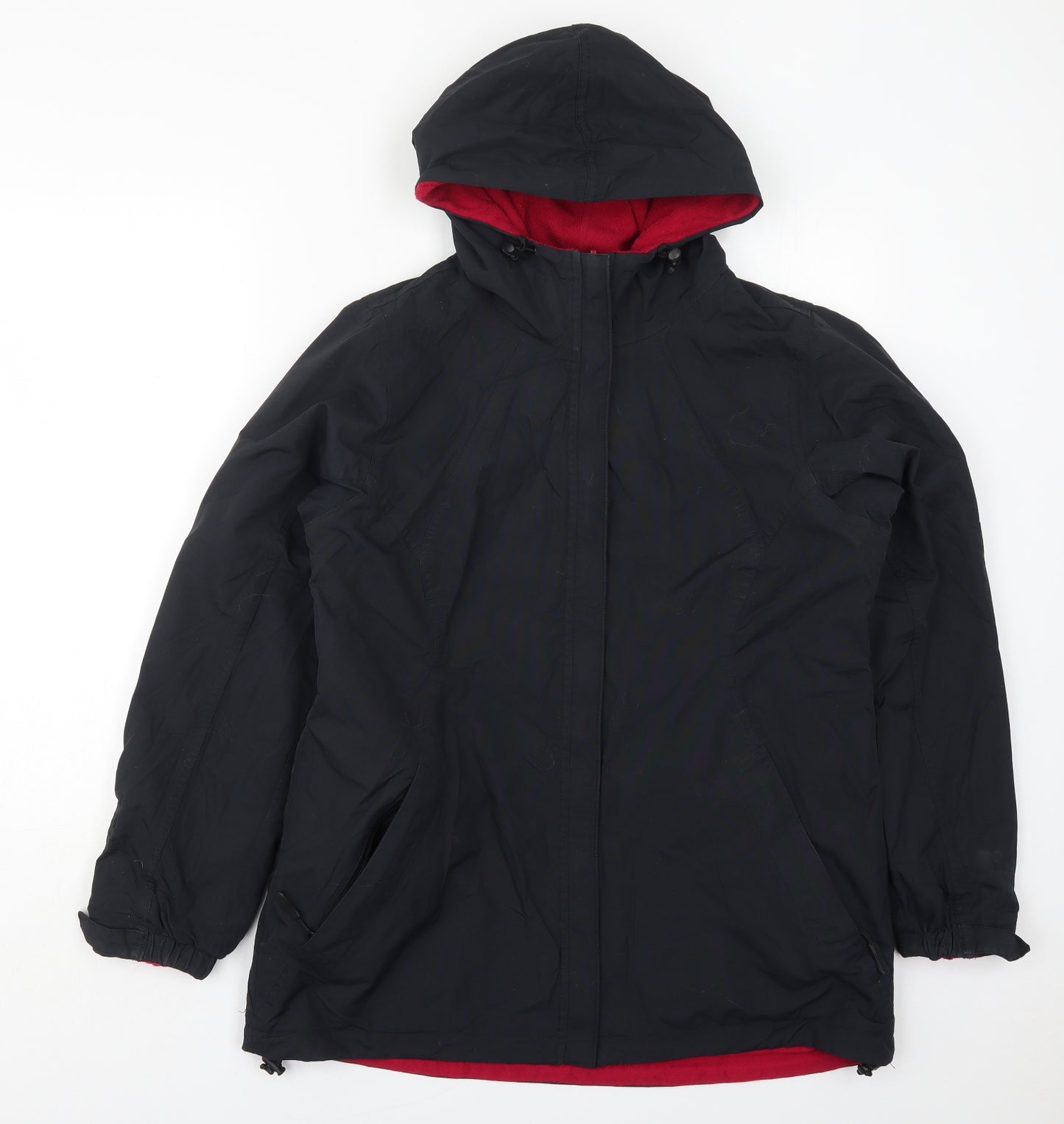 Peter Storm Womens Black   Jacket Coat Size 14  Zip