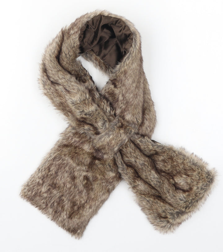 George Womens Brown  Polyester  Scarf