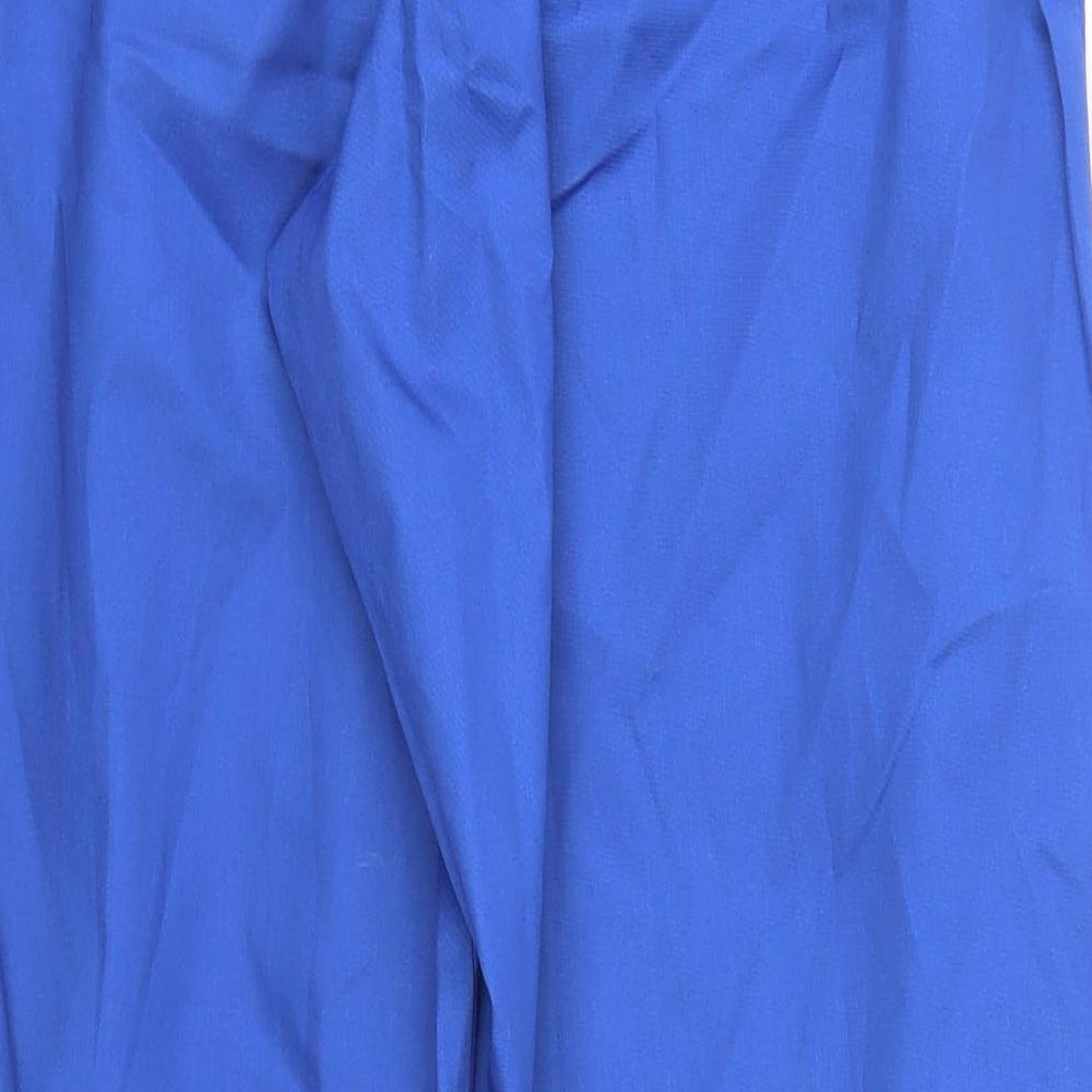 Alexandra Womens Blue  Polyester Trousers  Size M L31 in Regular Drawstring