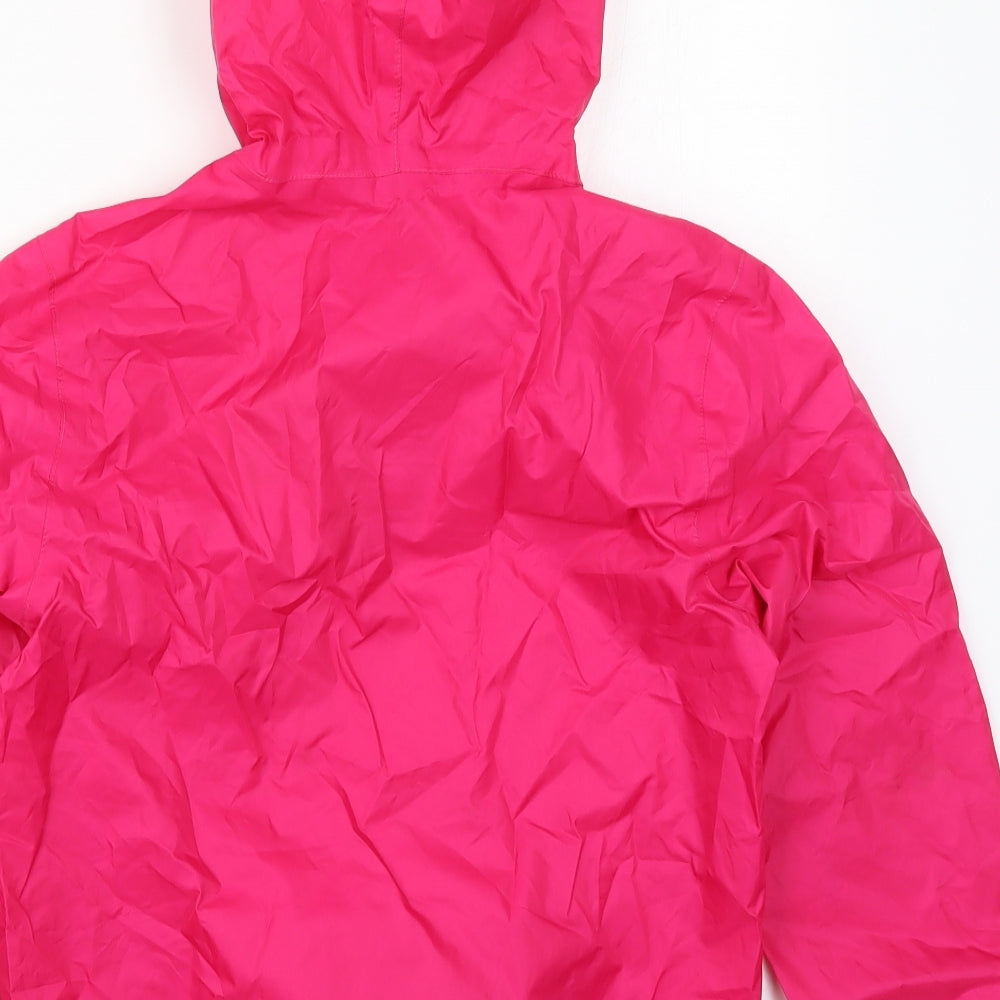 Quechua Girls Pink   Jacket  Size 8-9 Years  Zip