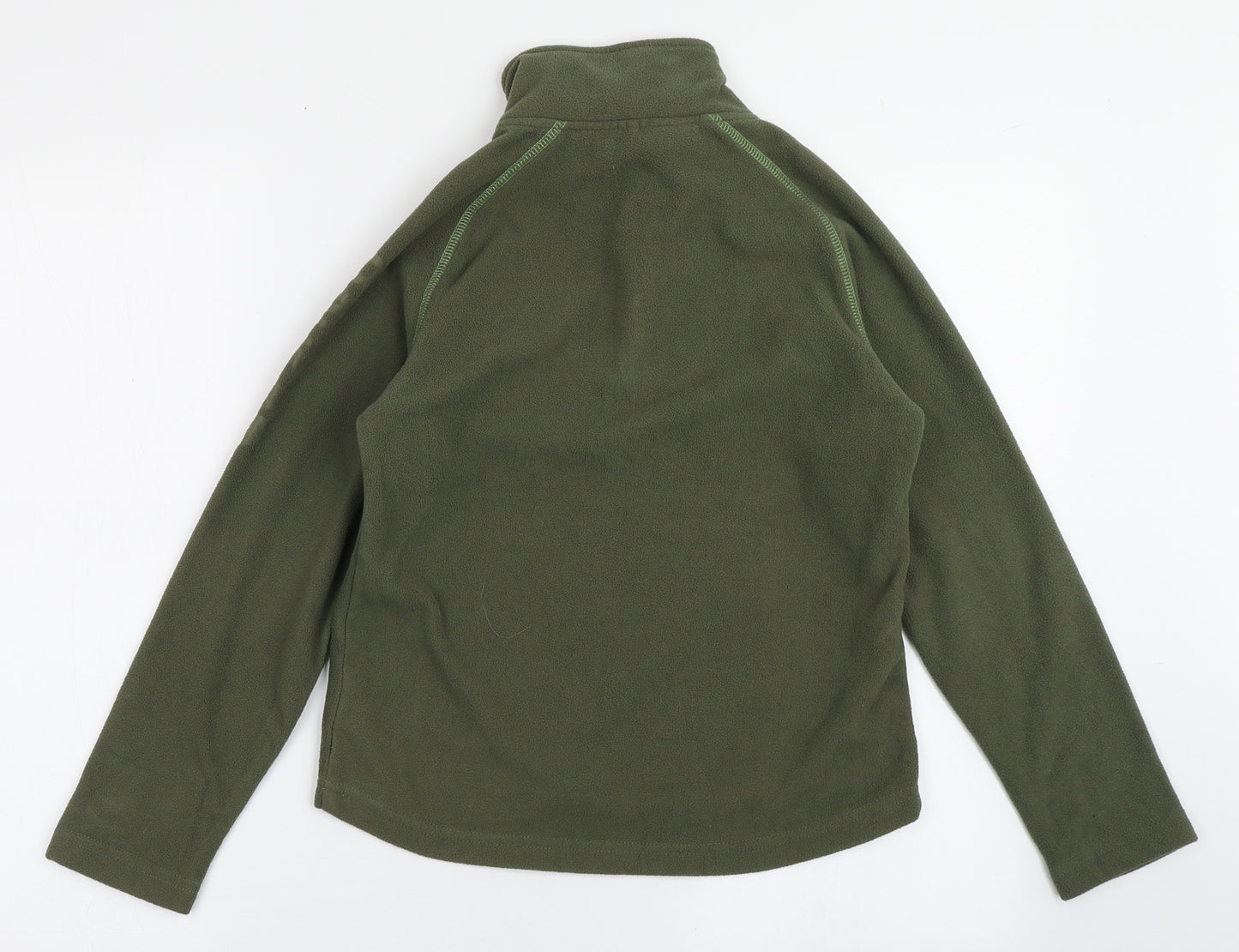 Dare 2B Boys Green  100% Polyester Pullover Sweatshirt Size 9-10 Years  Zip