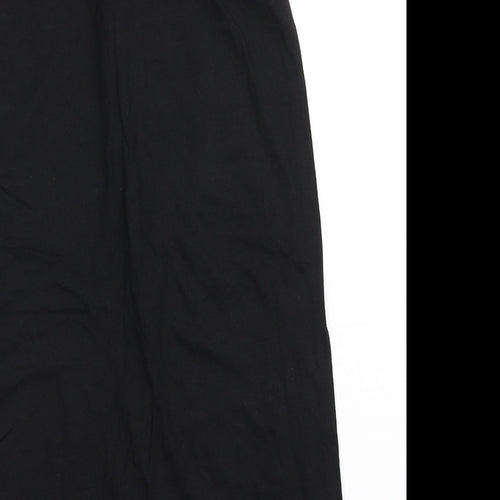 New Look Womens Black  Cotton A-Line  Size 10  Off the Shoulder Pullover