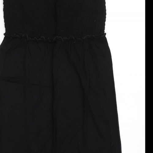 Papaya Womens Black  Viscose A-Line  Size 10  Off the Shoulder Pullover