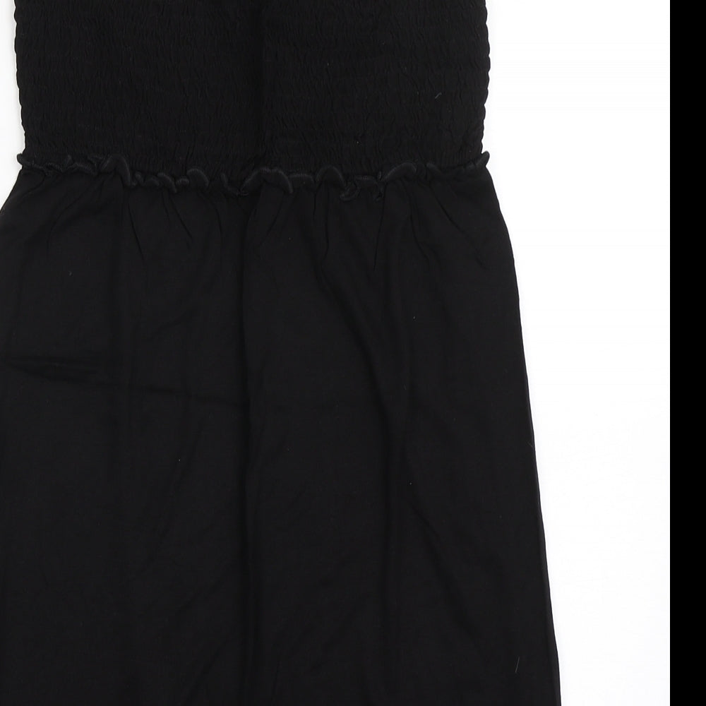 Papaya Womens Black  Viscose A-Line  Size 10  Off the Shoulder Pullover