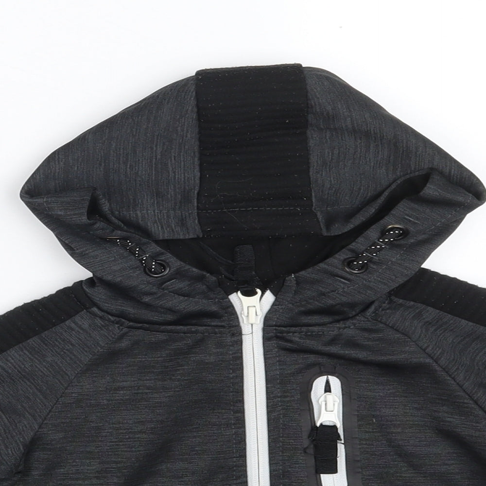 Primark Boys Black   Jacket  Size 12-18 Months   Zip