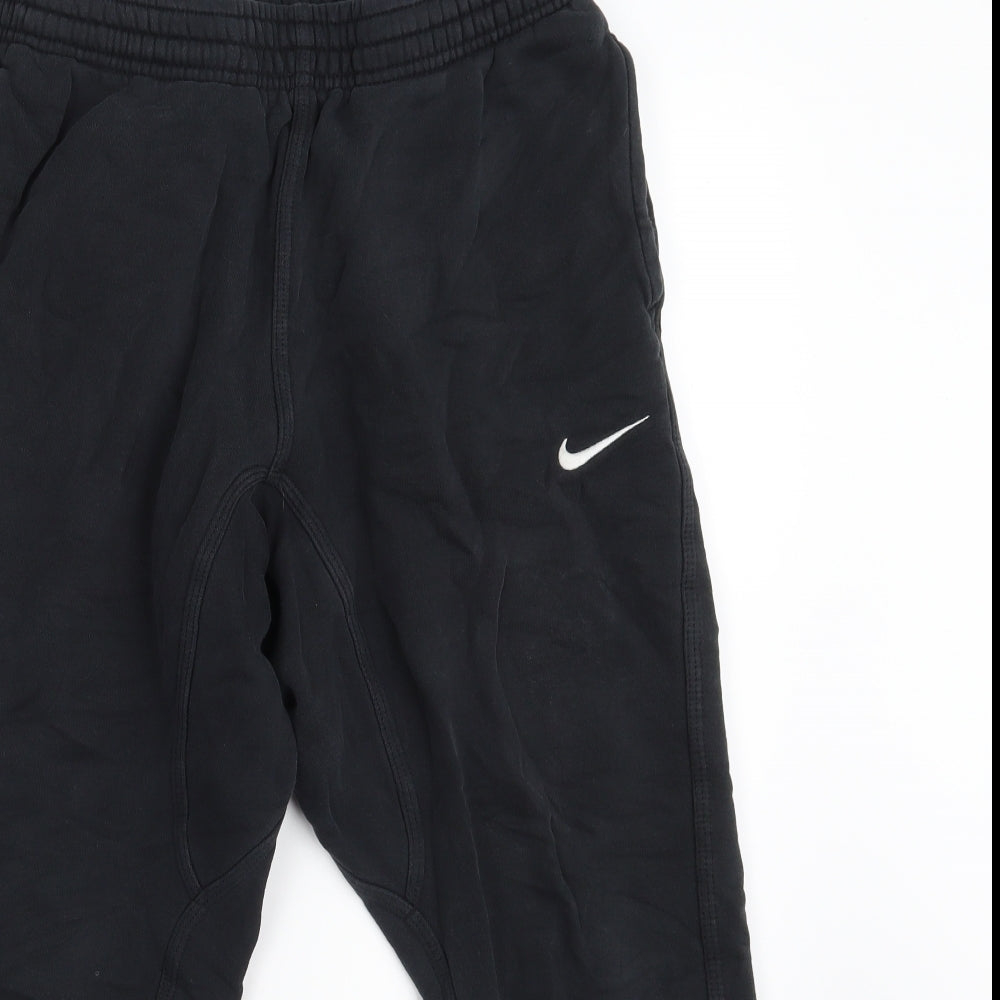 Nike Womens Black  Cotton Jogger Leggings Size M  Regular