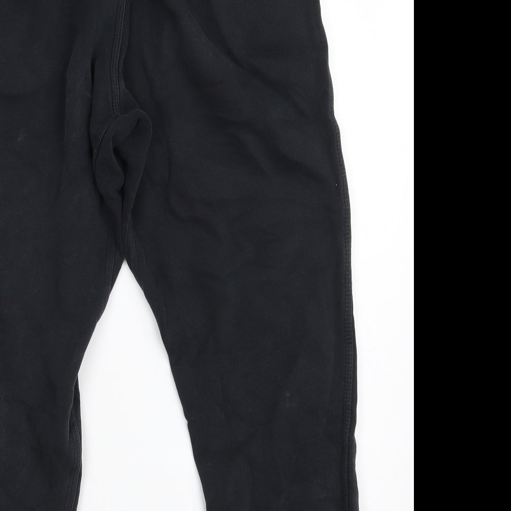Nike Womens Black  Cotton Jogger Leggings Size M  Regular