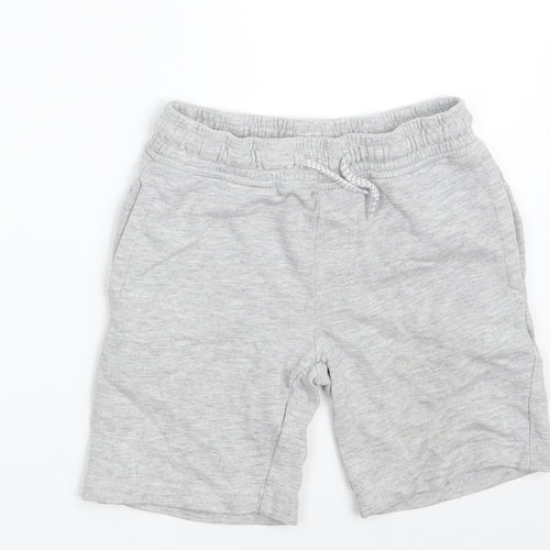Urban Rascals Boys Grey  Cotton Sweat Shorts Size 4-5 Years  Regular Drawstring - Waist 20in;inside leg 5in