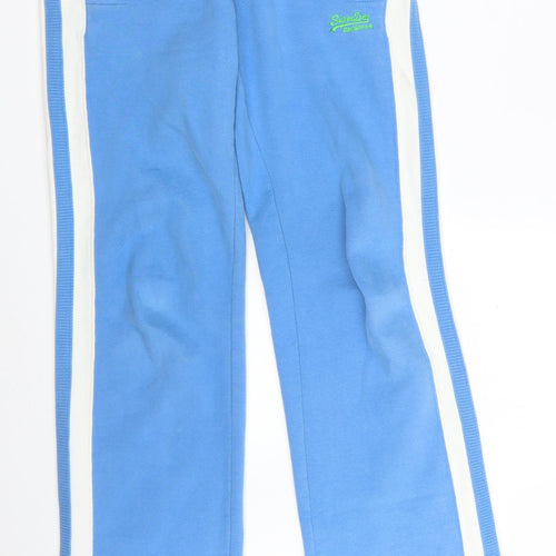 Superdry Womens Blue  Cotton Jogger Leggings Size XS L32 in   - Hockey Joggers