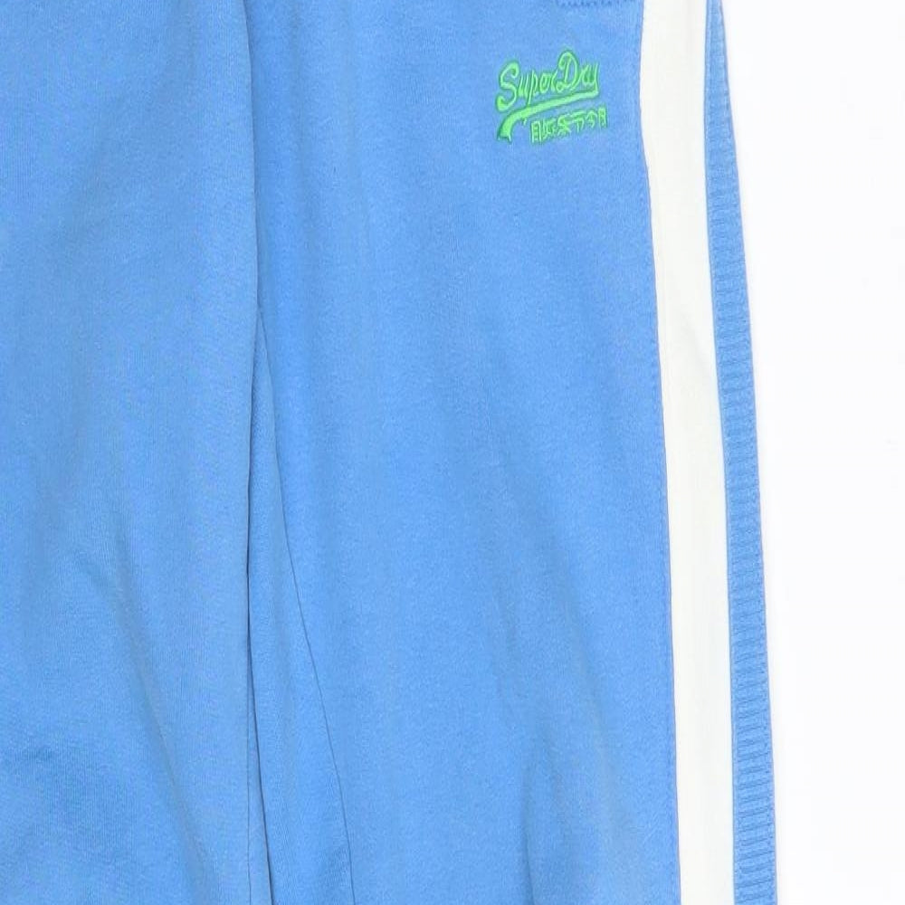 Superdry Womens Blue  Cotton Jogger Leggings Size XS L32 in   - Hockey Joggers