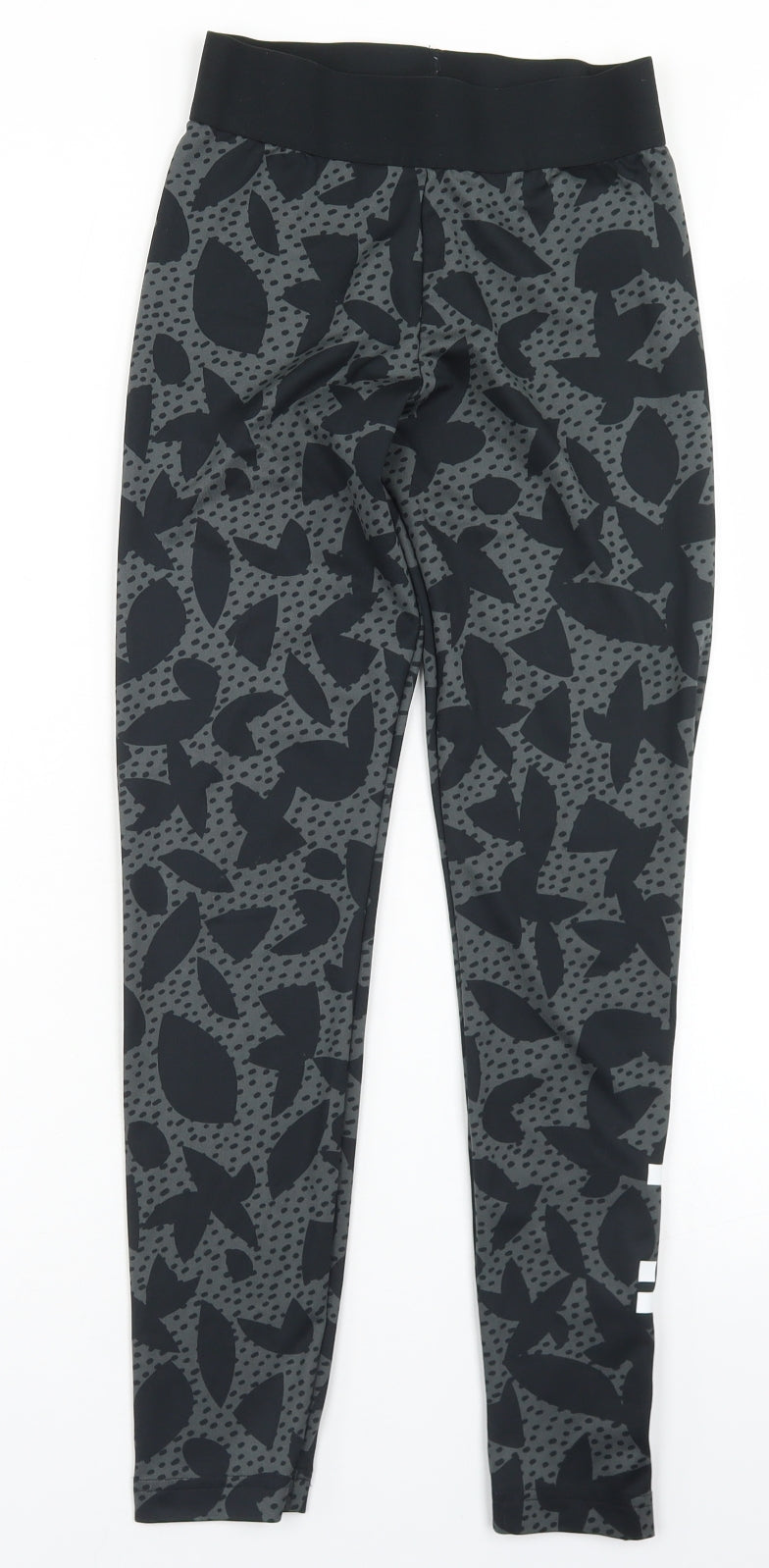adidas Girls Grey Polka Dot Polyester Jogger Trousers Size 11-12 Years  Regular  - Climalite