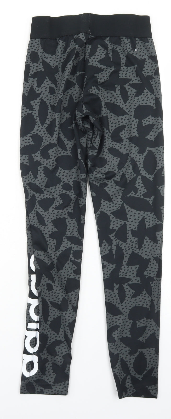 adidas Girls Grey Polka Dot Polyester Jogger Trousers Size 11-12 Years  Regular  - Climalite