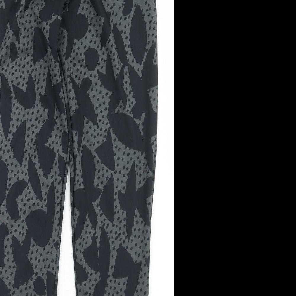 adidas Girls Grey Polka Dot Polyester Jogger Trousers Size 11-12 Years  Regular  - Climalite