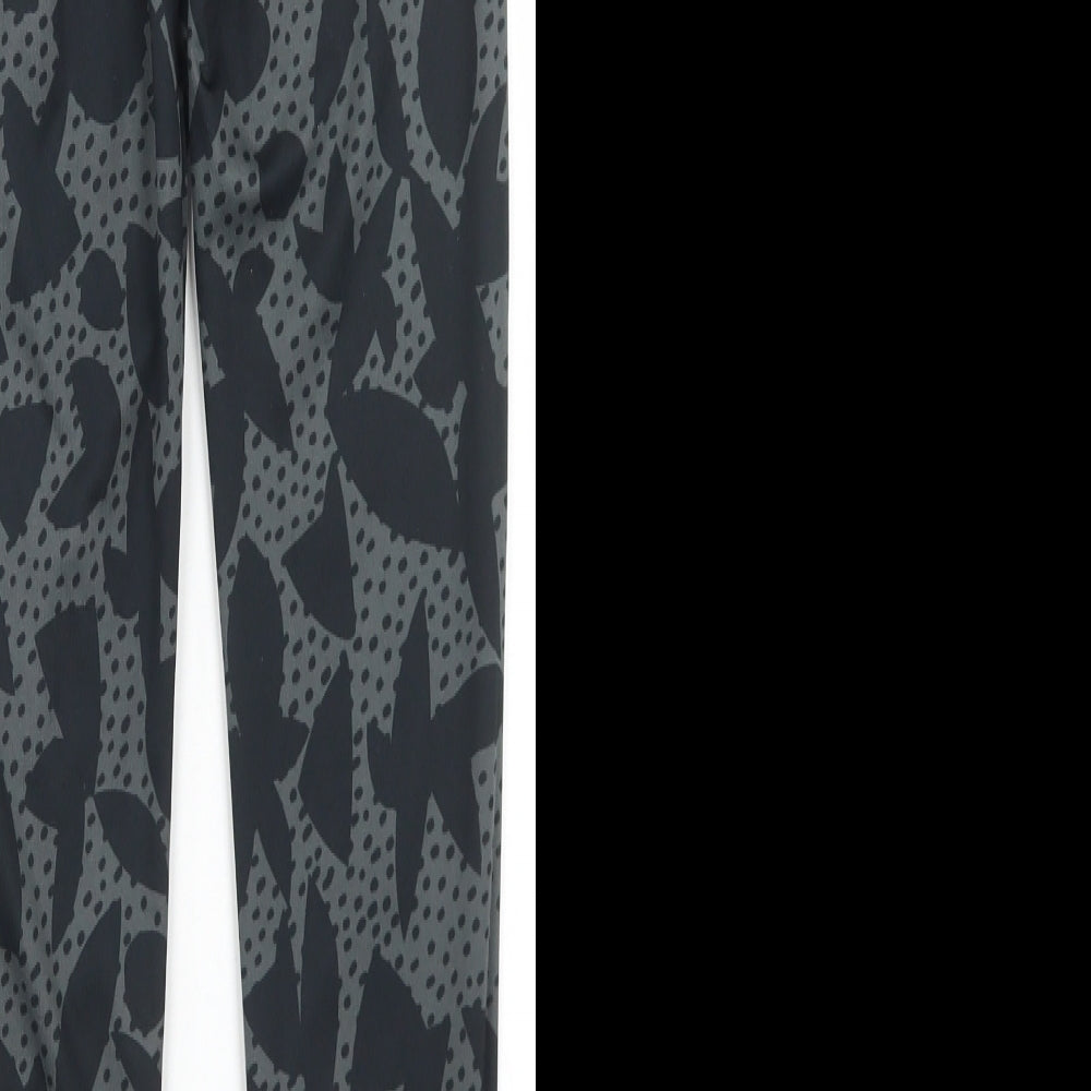 adidas Girls Grey Polka Dot Polyester Jogger Trousers Size 11-12 Years  Regular  - Climalite