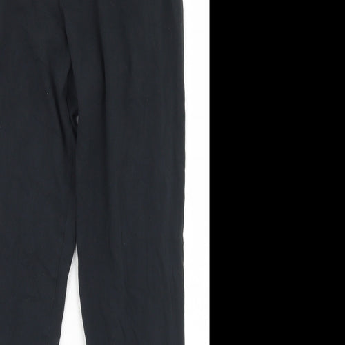 adidas Womens Black  Cotton Capri Leggings Size L L22 in