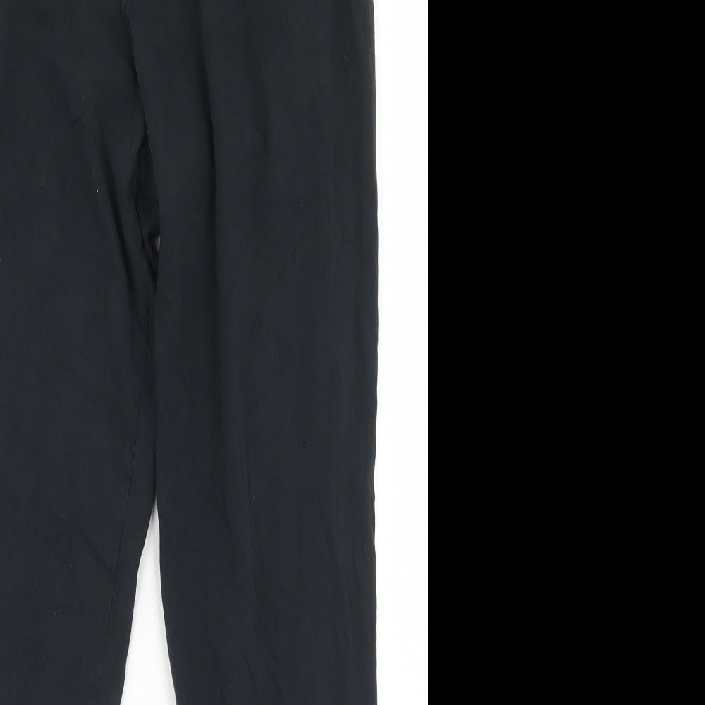 adidas Womens Black  Cotton Capri Leggings Size L L22 in