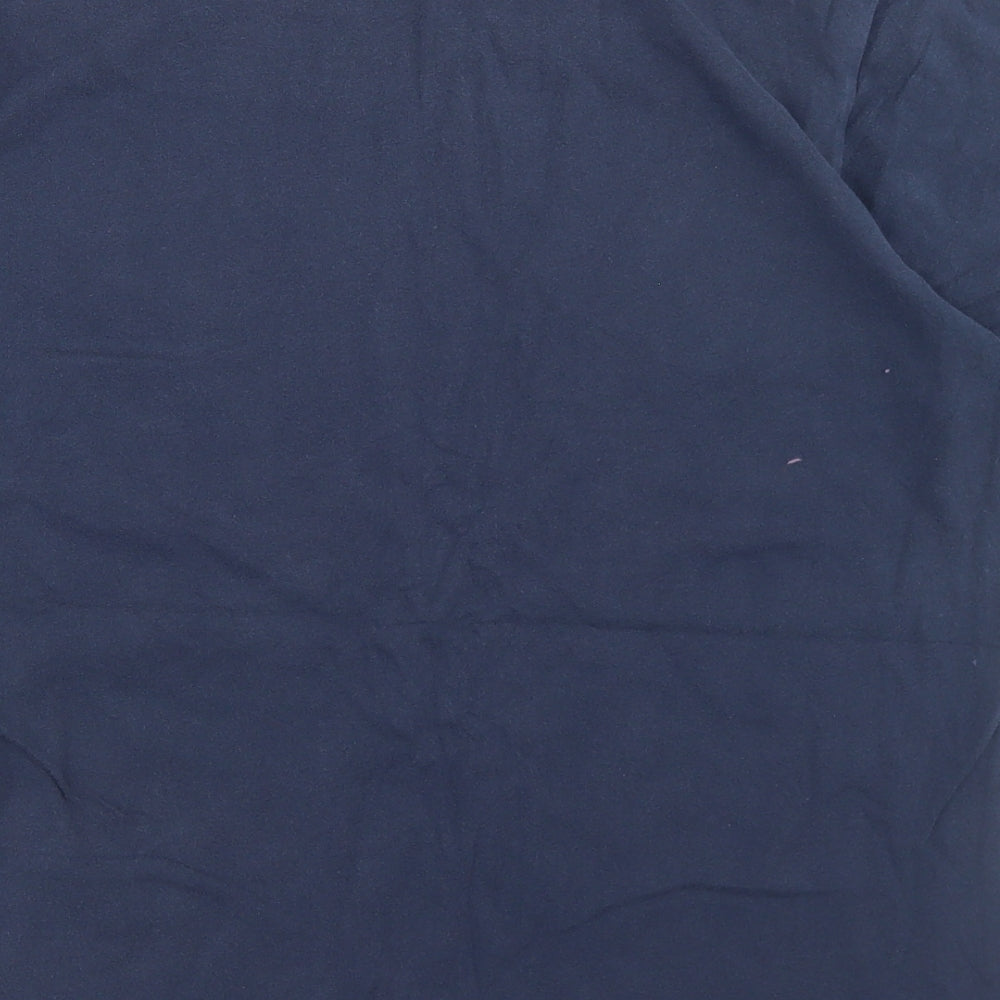Blow Mens Blue  Cotton  T-Shirt Size M Crew Neck  - slogan