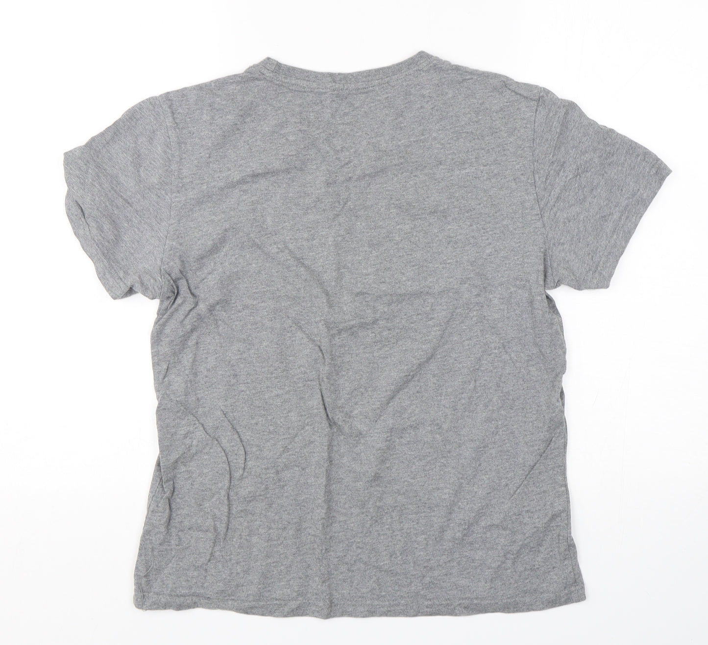NumSkull Mens Grey  Cotton  T-Shirt Size S Round Neck