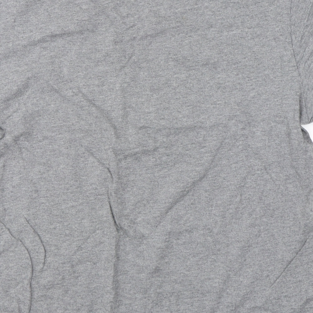 NumSkull Mens Grey  Cotton  T-Shirt Size S Round Neck