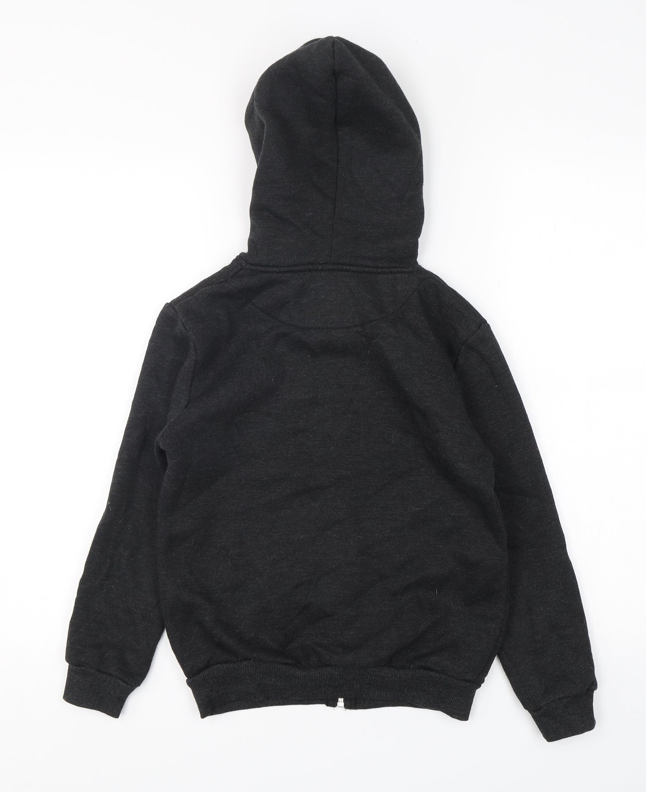 DFND Boys Grey  Cotton Full Zip Hoodie Size 11-12 Years  Zip