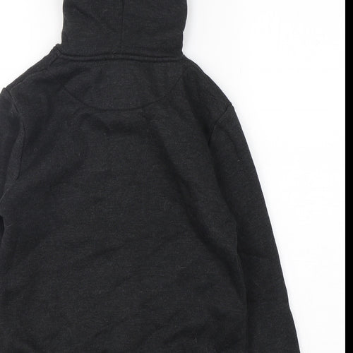DFND Boys Grey  Cotton Full Zip Hoodie Size 11-12 Years  Zip