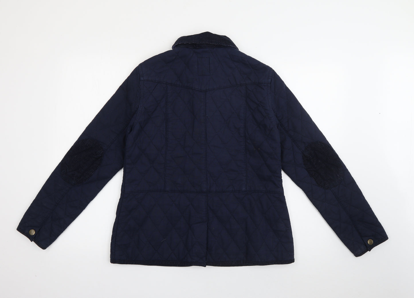 Crew Clothing Womens Blue   Quilted Coat Size 12