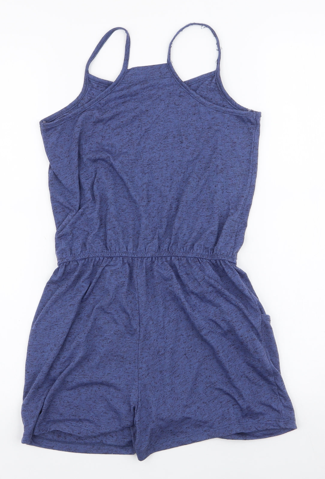 George Girls Purple  100% Cotton Playsuit One-Piece Size 10-11 Years  Pullover