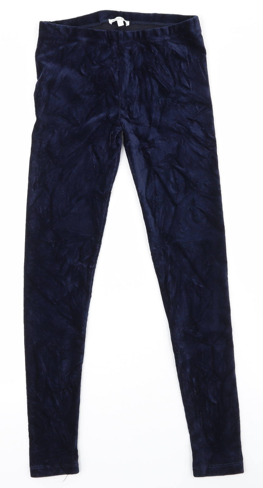 Blue Zoo Girls Blue  Cotton Jogger Trousers Size 12-13 Years  Regular Pullover - Leggings