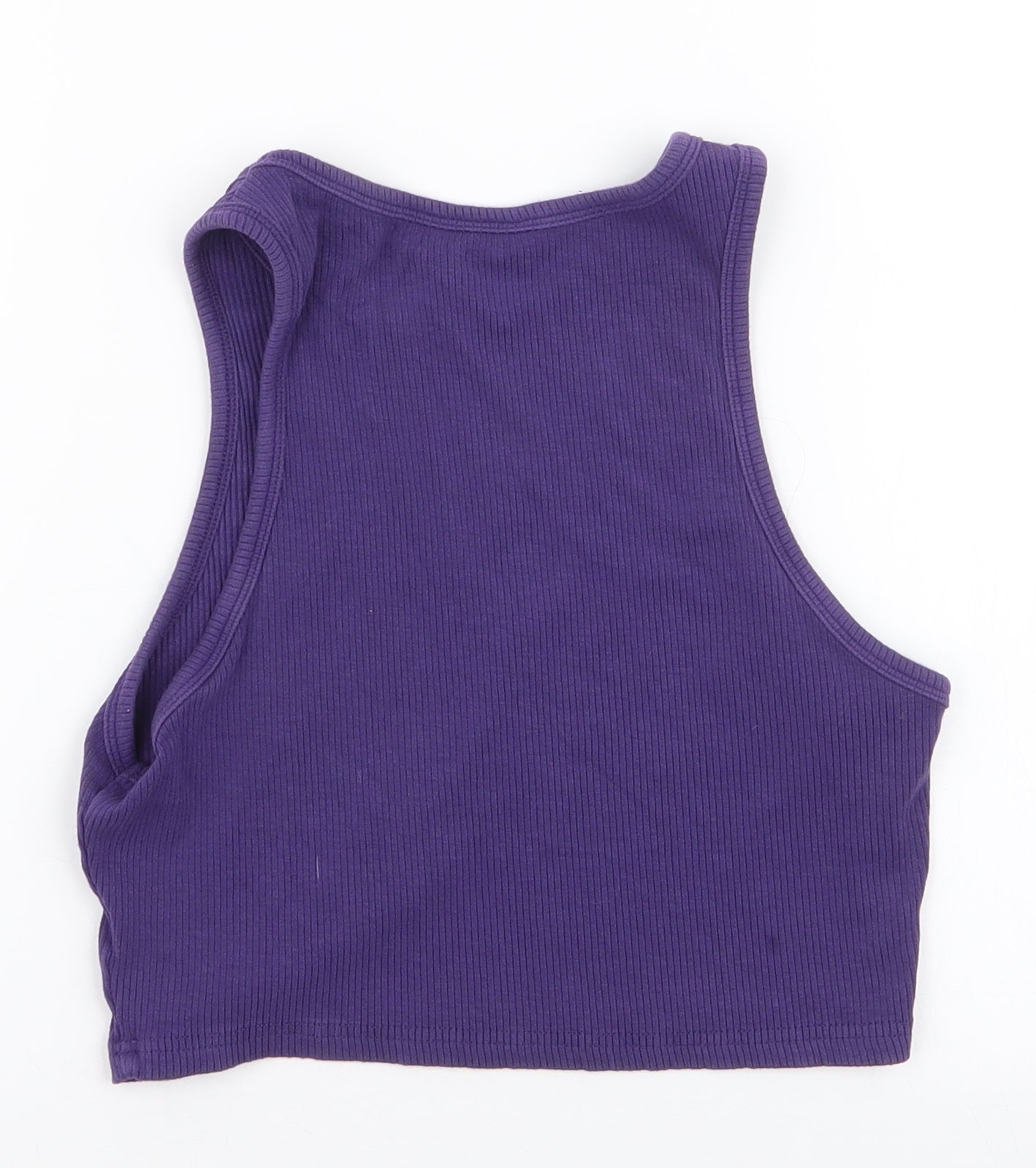 SheIn Womens Purple   Cropped Tank Size M Round Neck